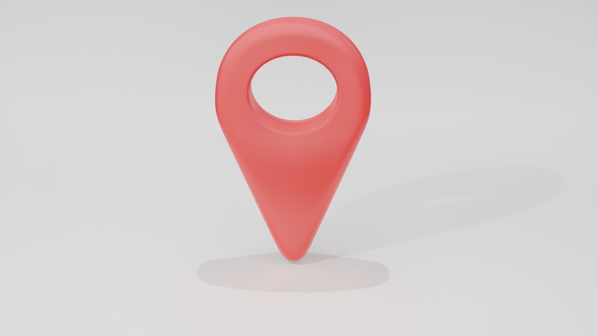 Location Pin 3D Model Low Poly Map Marker 3D - TurboSquid 2452075