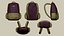 Wine Color Backpack - Character Costume