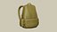 Wine Color Backpack - Character Costume