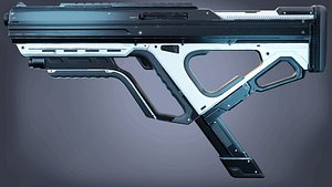 Sci-FI Rifle 3D model
