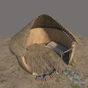 prehistoric neolithic 3D model