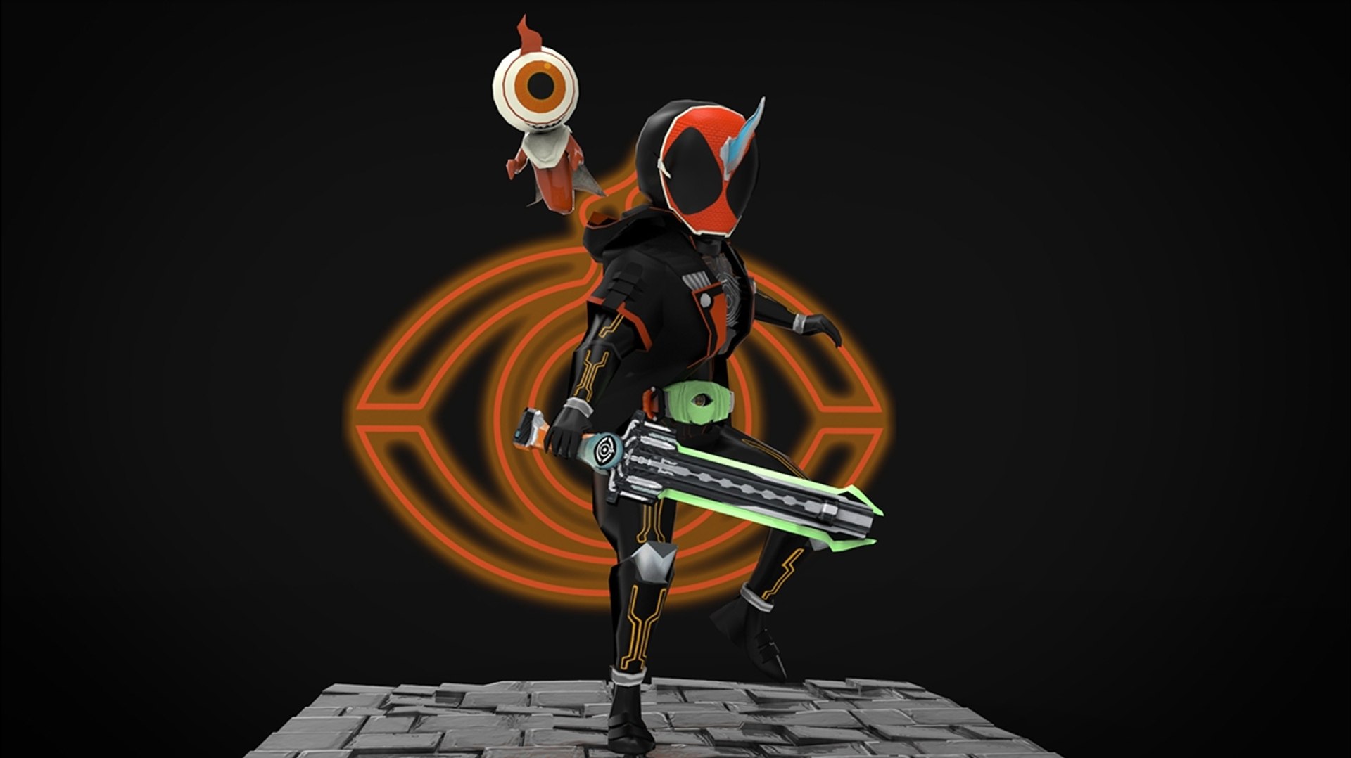3d Model Kamen Rider Ghost Spectre