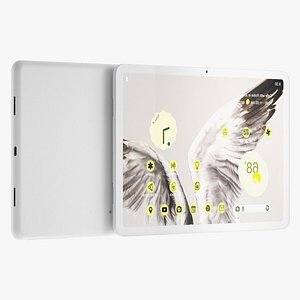 3D model Google Pixel Tablet White