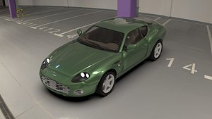 Aston martin DB7 Zagato model