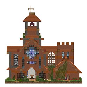 3D Cathedral model