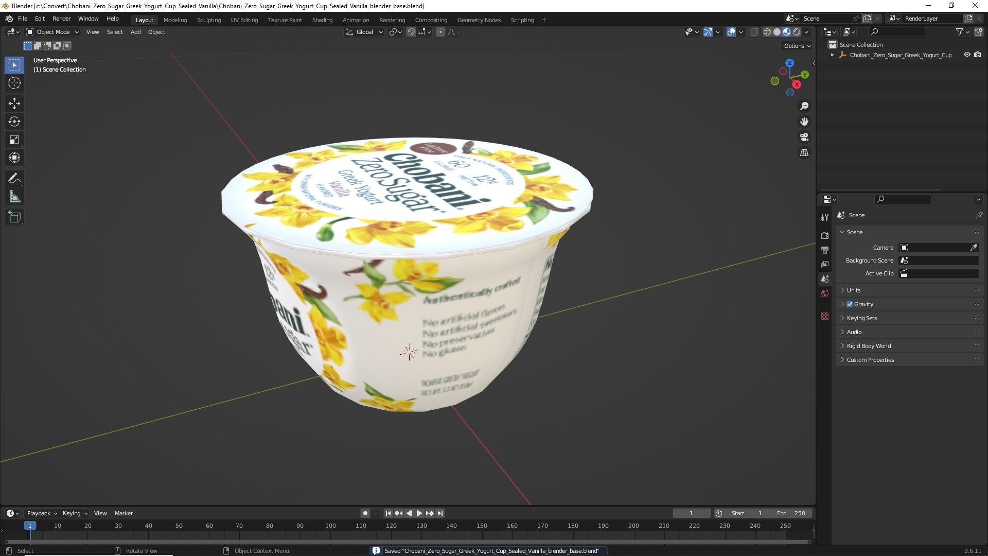 Chobani Zero Sugar Greek Yogurt Cup Sealed Vanilla model https://p.turbosquid.com/ts-thumb/9i/YjR4tT/cS/chobani_zero_sugar_greek_yogurt_cup_sealed_vanilla_1001/jpg/1785743915/1920x1080/fit_q87/b6342148ee3f46bc9adab55789b842425d68964a/chobani_zero_sugar_greek_yogurt_cup_sealed_vanilla_1001.jpg