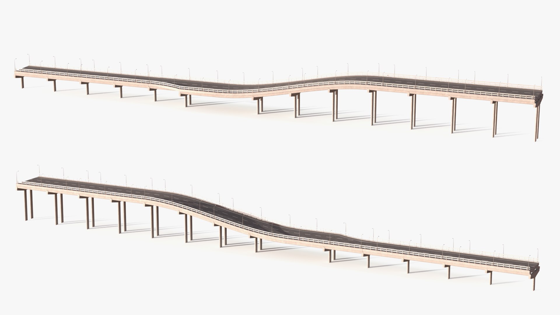 3D model Connectable Highway Road Elements Overpass 2 to 3 Lane https://p.turbosquid.com/ts-thumb/9i/ZBGYXR/Bo/connectablehighwayroadelementsoverpass2to3lanevray3dmodel010/jpg/1668077303/1920x1080/fit_q87/f2f99888c6255f7b48611694778c9c13171f5eff/connectablehighwayroadelementsoverpass2to3lanevray3dmodel010.jpg