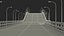Connectable Highway Road Elements Overpass 2 à 3 voies