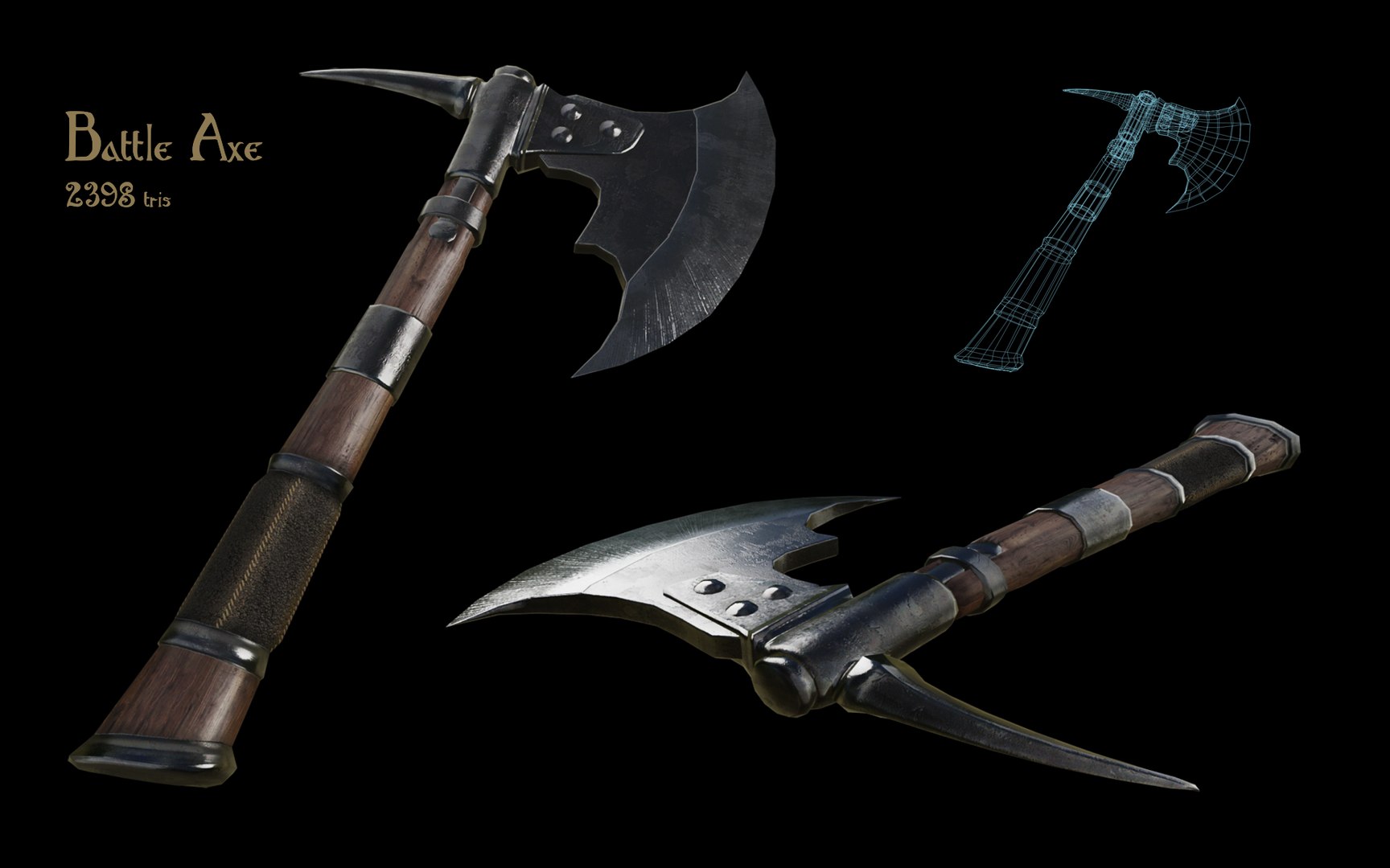 FantasyWeaponsPackHuman 3D https://p.turbosquid.com/ts-thumb/9i/ewR8cj/yB/fwph_battleaxe/png/1647872599/1920x1080/fit_q87/7b108d0b023c4f8460814a3251715f913e3e7fbb/fwph_battleaxe.jpg