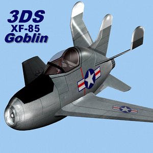 xf-85 goblin fighter 3ds