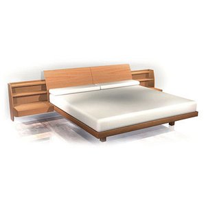 max contemporary bedroom bed