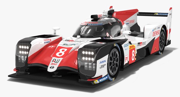 トヨタガズーレーシングTS050ハイブリッドLMP1 WECシーズン2018 20193D 