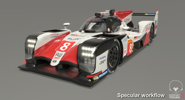 3D model toyota gazoo racing ts050 - TurboSquid 1296406