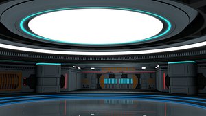 Sci Fi Interior Spaceship