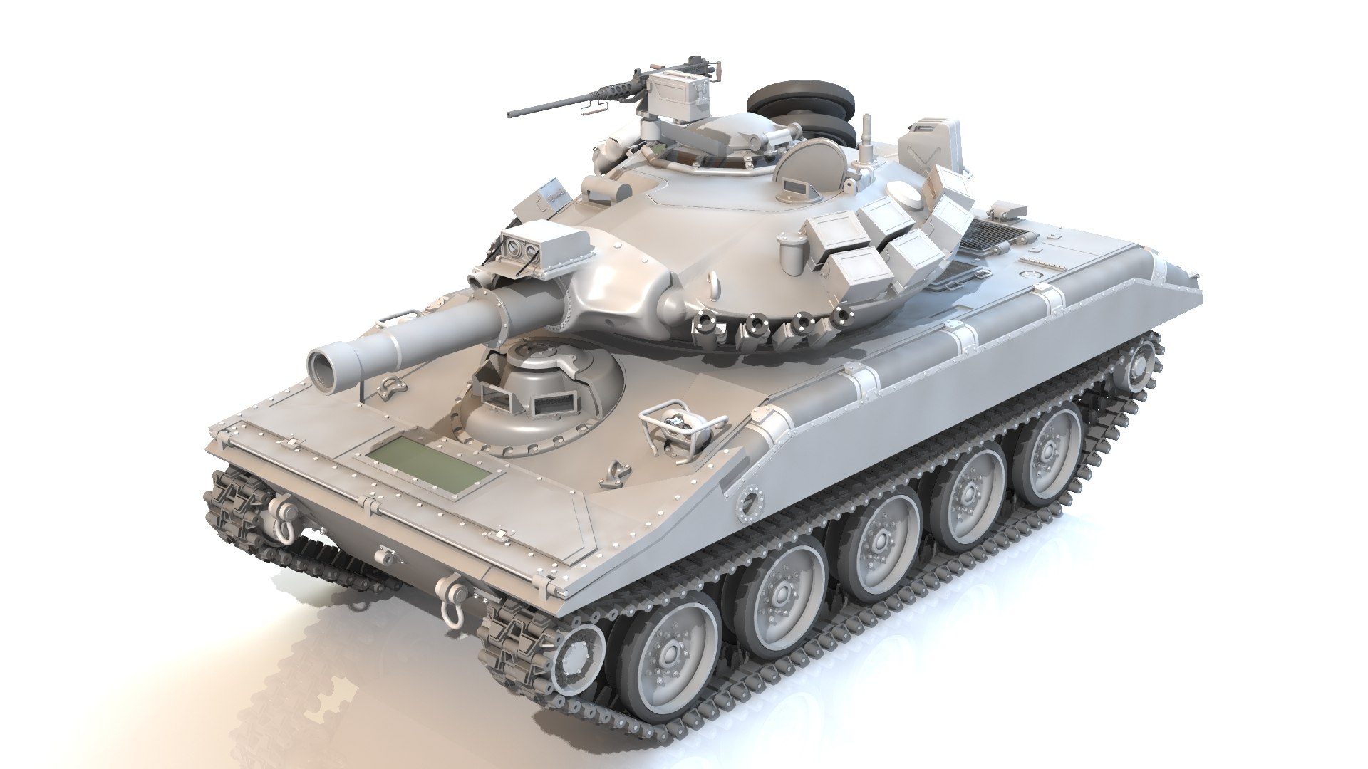 M551 シェリダン3Dモデル - TurboSquid 2220209