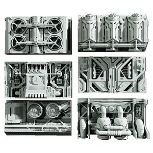 Sci-fi Architecture Panel Vol 01
