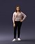 Fille en pull 1224-3