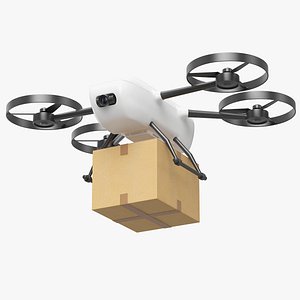 3D Delivery Drone v1 Generic model