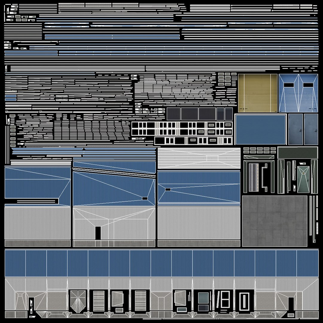 Ready 7 industrial factory 3D model - TurboSquid 1333951