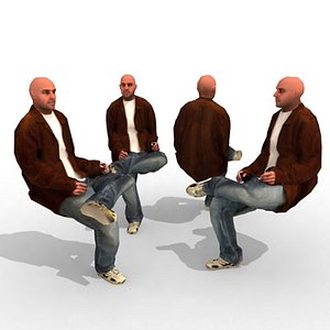 3d Model - Casual Male #3a