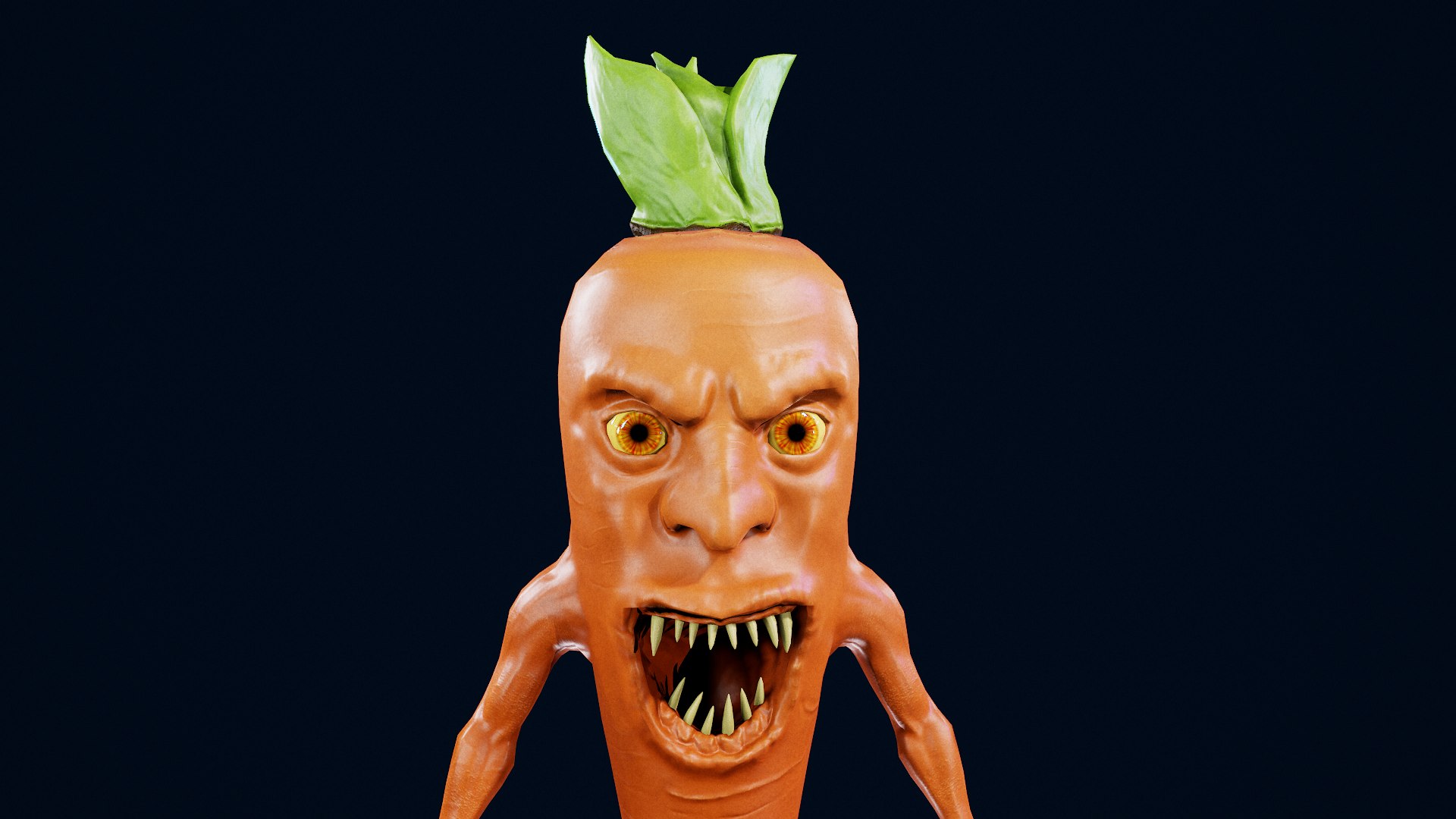 3D Carrot monster https://p.turbosquid.com/ts-thumb/9j/68a4iX/Cj/tbrender_013/png/1741708592/1920x1080/fit_q87/525e1e347d45fd1d077e49275aa34d65be9edc9a/tbrender_013.jpg