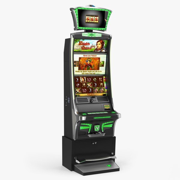 slot machine emerald 3D model