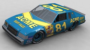 3d 1980 stockcar