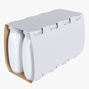 Fermented milk drink bottles 8-pack