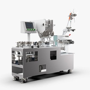 Chopsticks Straw Packing Machine 3D model