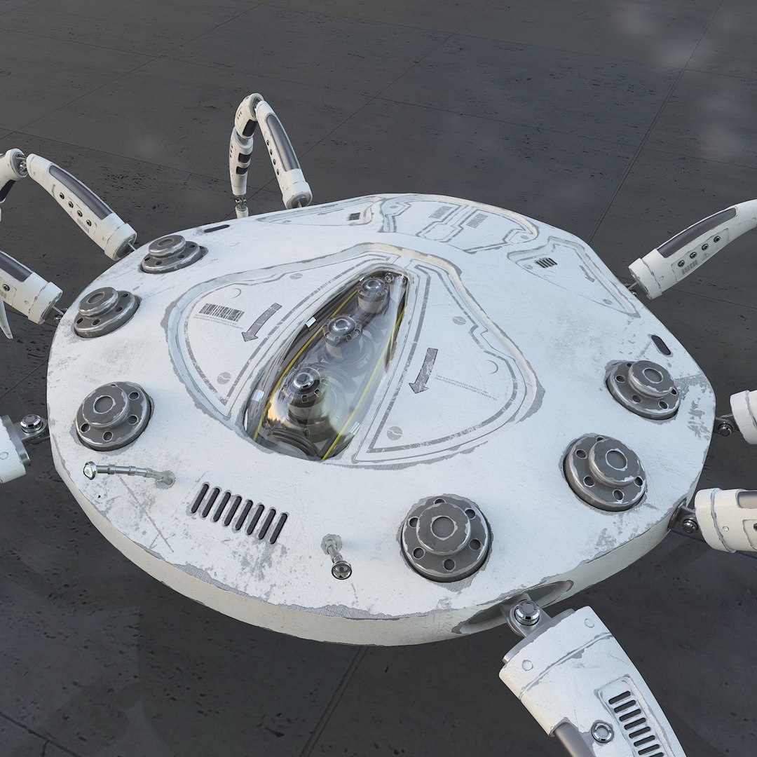 3D robo crab model https://p.turbosquid.com/ts-thumb/9j/OypUNI/cCR2tVOS/aa/jpg/1510811358/1920x1080/fit_q87/73566d966b80e85b0c4c545620ba341dd948adc1/aa.jpg