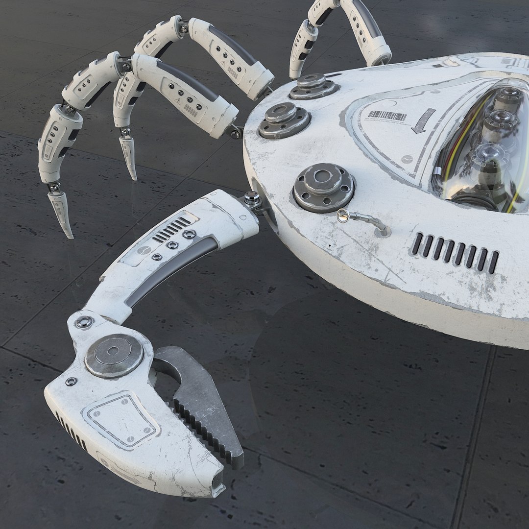 3D robo crab model https://p.turbosquid.com/ts-thumb/9j/OypUNI/ojtT3BXd/aaaaaa/jpg/1510811358/1920x1080/fit_q87/468b5a4fdec8135cdcdd159badd43da1dda7d62d/aaaaaa.jpg