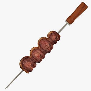 Meat Barbecue Skewer Picanha