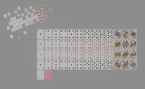 Deck Of Cards 3D model