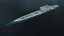 Vessel Narco Semi Submarine Stealth Craft on Water Old
