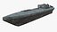 Vessel Narco Semi Submarine Stealth Craft on Water Old