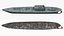 Vessel Narco Semi Submarine Stealth Craft on Water Old