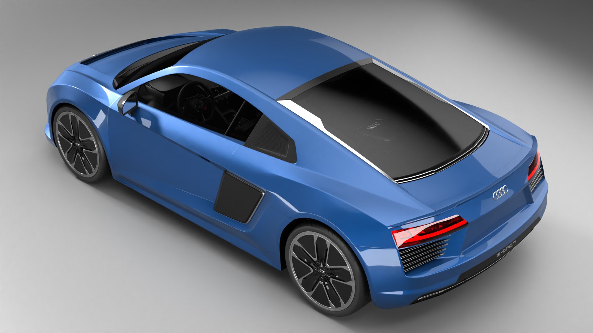 Audi R8 E-tron 2016 3D Model TurboSquid 2092304