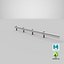 3D Guardrail W Beam Straight Long Single