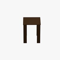 Low Poly Table Wood