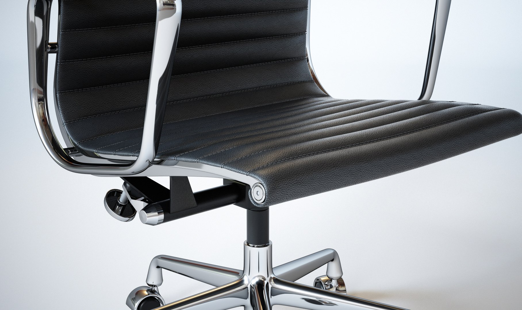 3D Eames Aluminum Group Executive Chair Model - TurboSquid 1183966