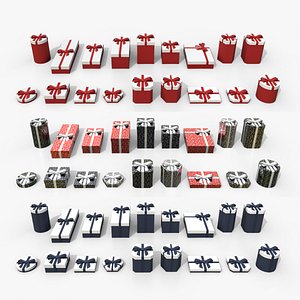 3D Gift Boxes - Complete Bow Bundle