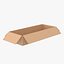 Caixa de papelão 50x20x10 aberta