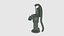 Old Green Hand Water Pump