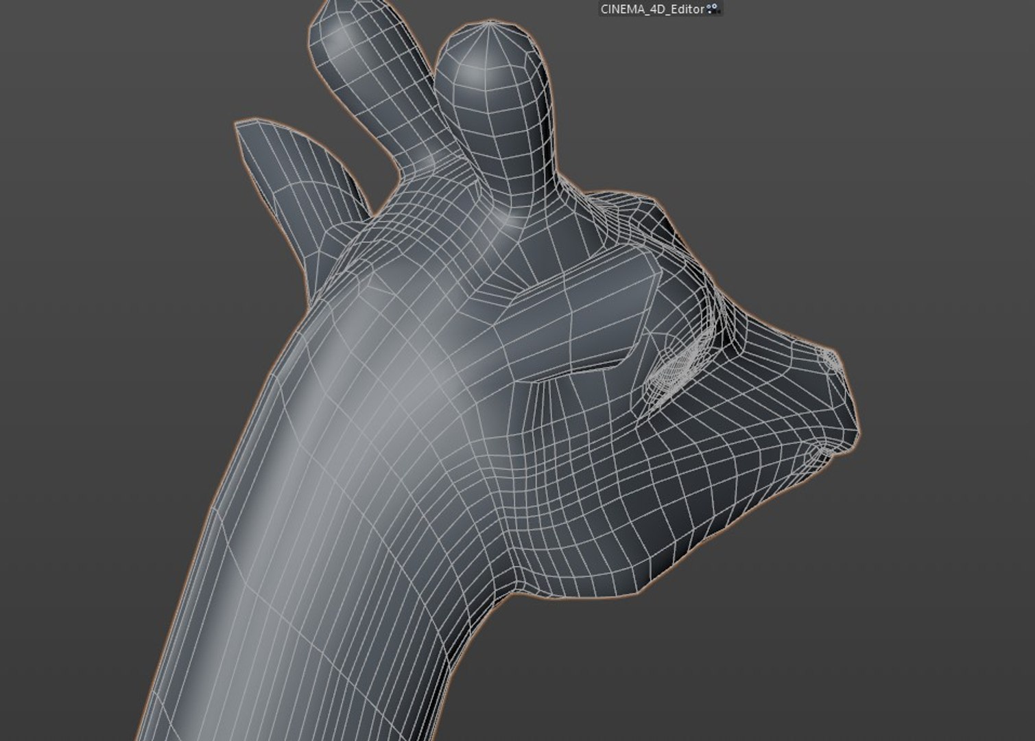 Realistic Giraffe Model - TurboSquid 1699246