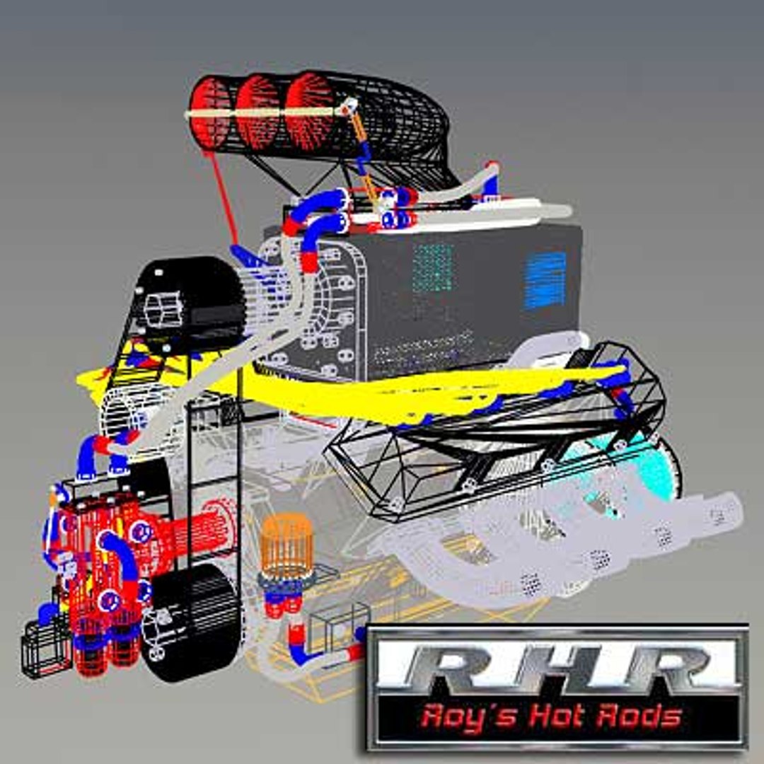 3d Model Of Fuel Motor