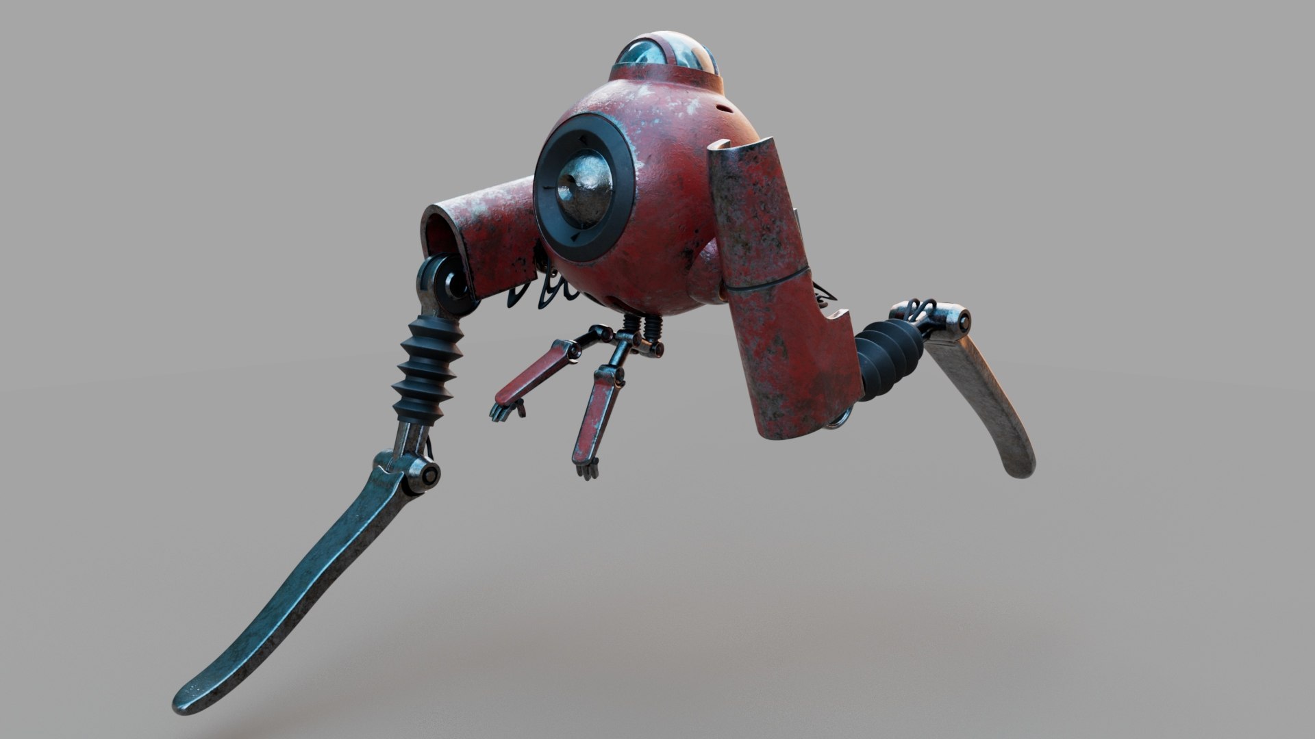 Runner Bot Model - TurboSquid 2236595
