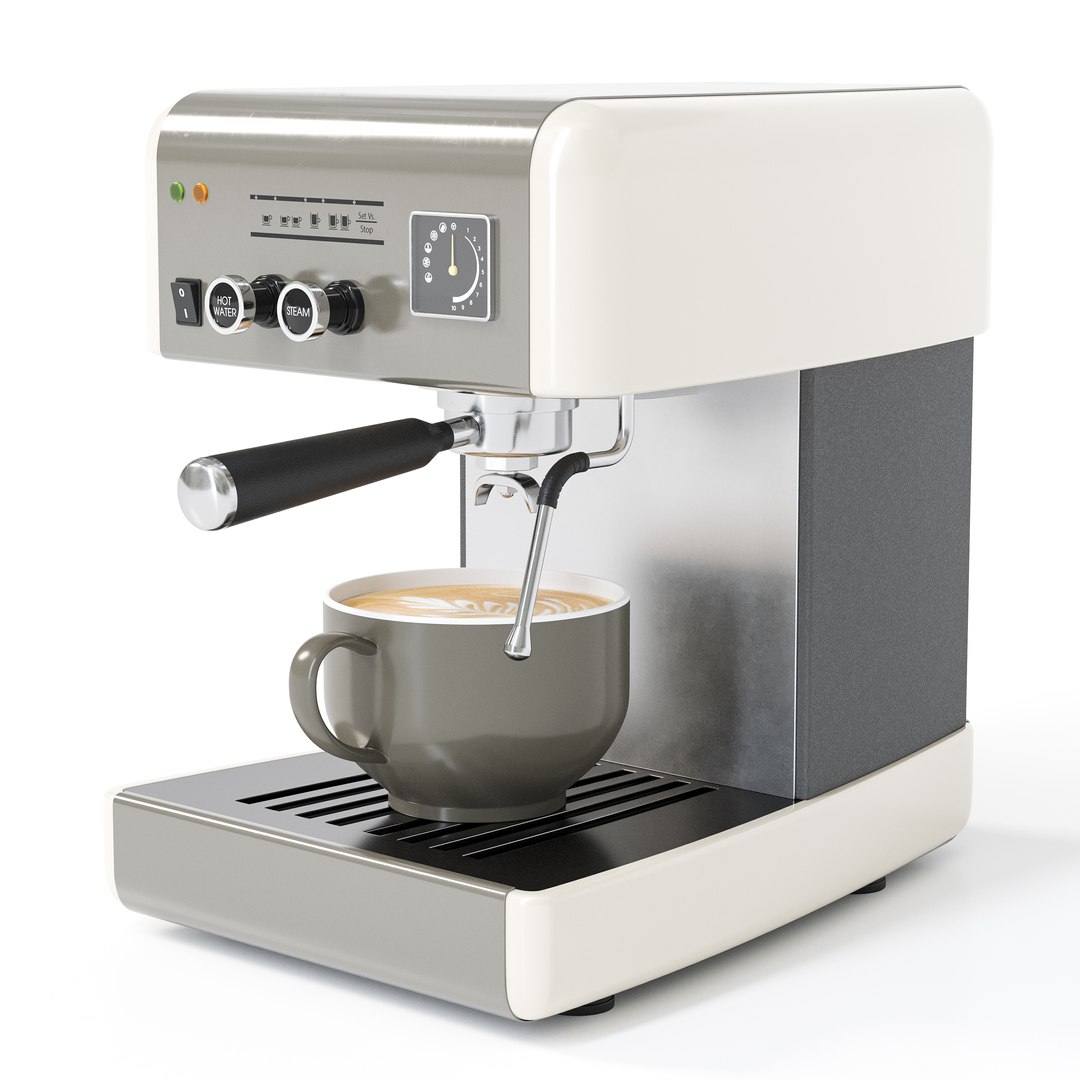 Espresso Coffee Machine 05 Model - TurboSquid 2201211