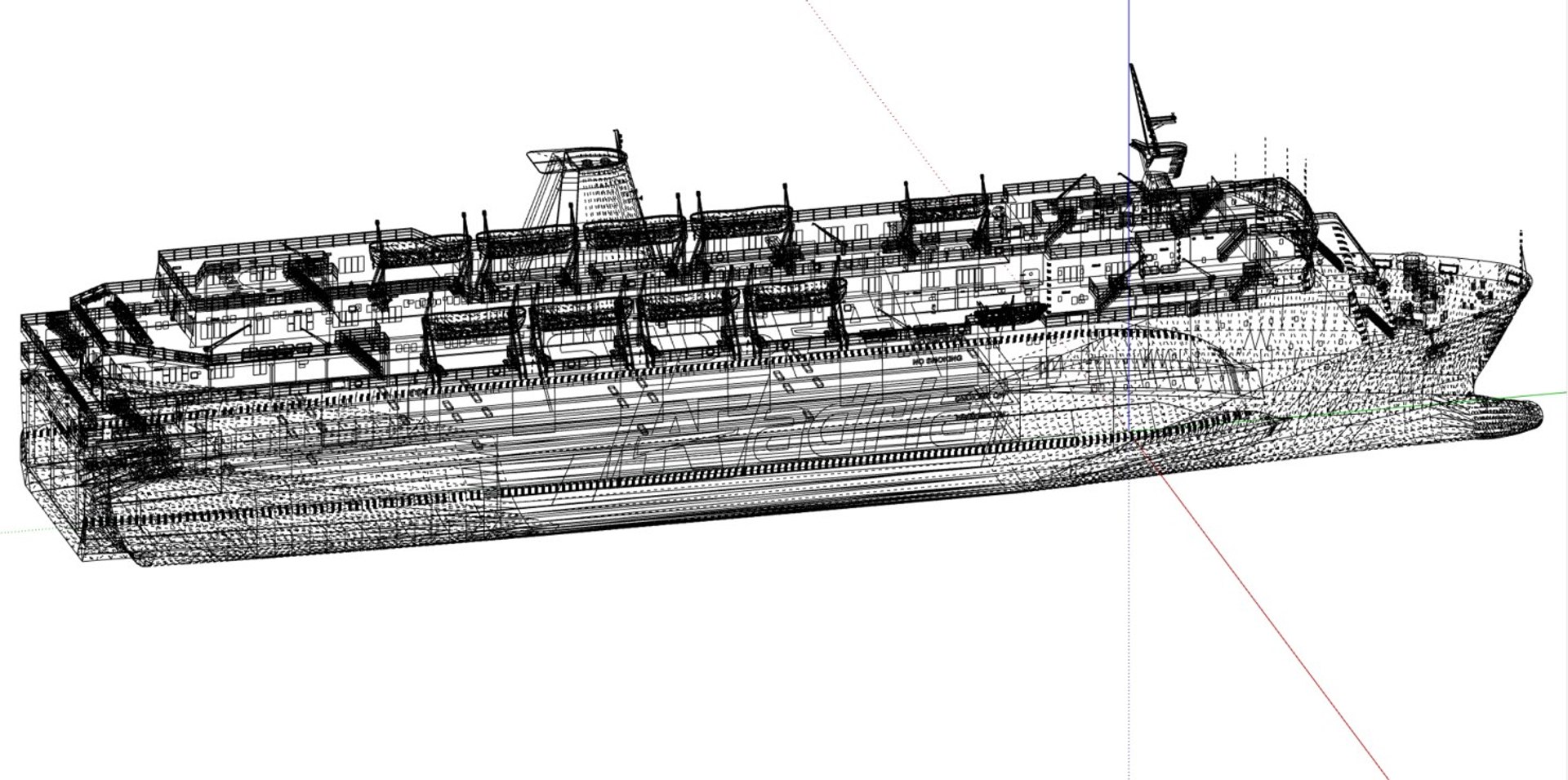 3D Ferries Af Francesca - TurboSquid 1321033