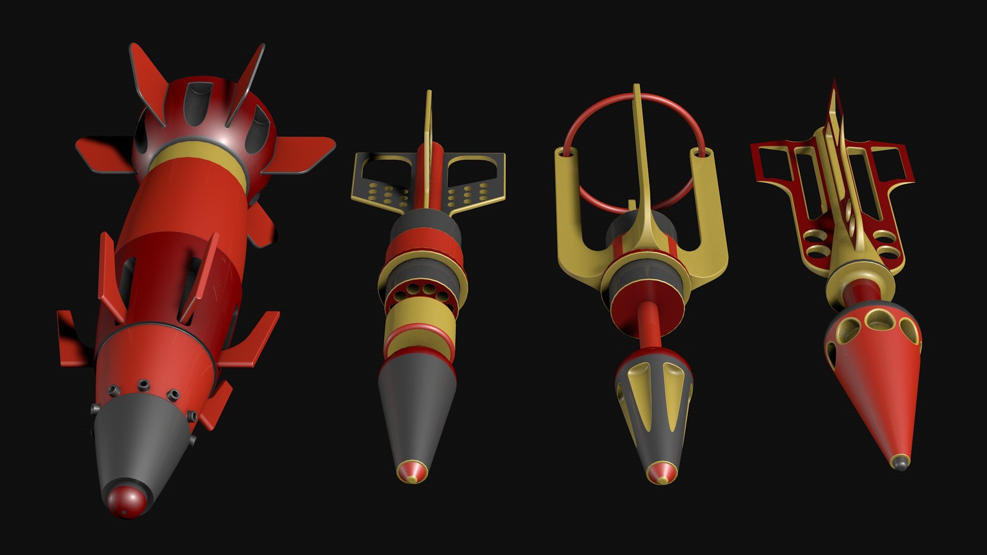 3D model Guided missiles R1 https://p.turbosquid.com/ts-thumb/9j/hUYT4e/Yn/guidedmissiles3/jpg/1757588018/1920x1080/fit_q87/7d970f5b44a580f8c96fd7da5c63479b063f75b6/guidedmissiles3.jpg