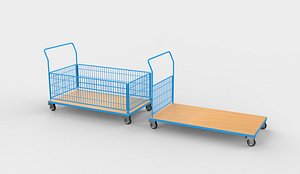 3D Handling Trolley 3D model model